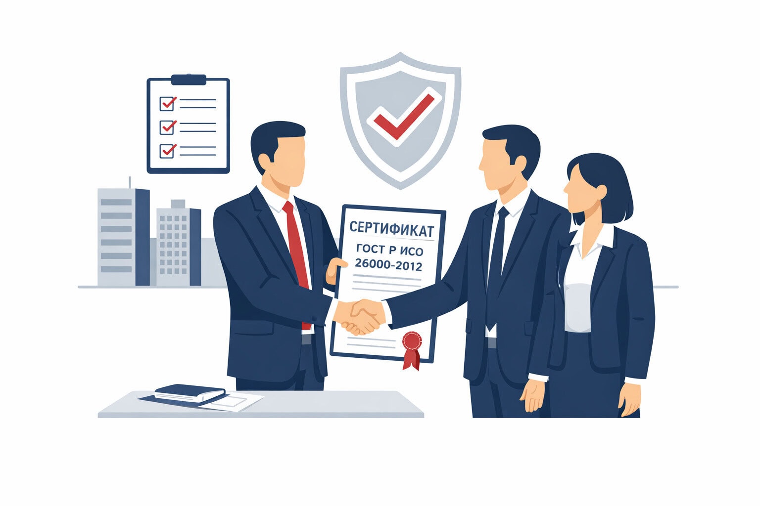 Порядок оформления сертификата ГОСТ Р ИСО 26000-2012 в Пушкине