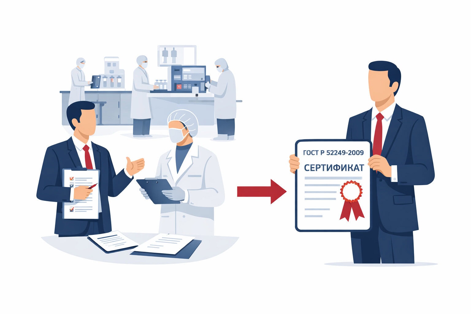 Процедура сертификации ГОСТ Р 52249-2009 в Пушкине